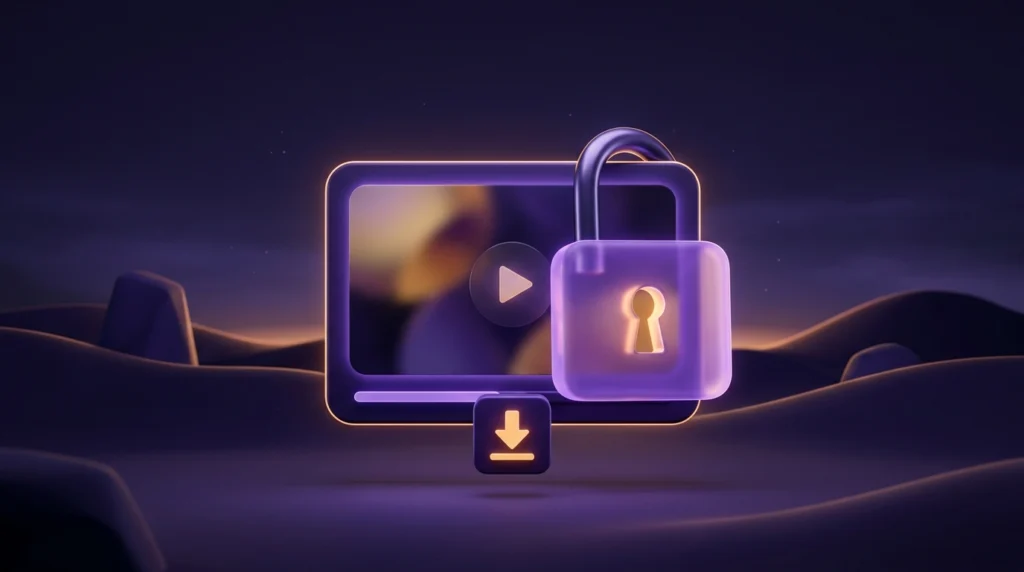 Vidéo verrouillée par un cadenas : une vidéo publicitaire trouvée en ligne appartient toujours à quelqu’un