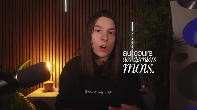 Storyboard de l’intro de la VSL de Clara à 00:10