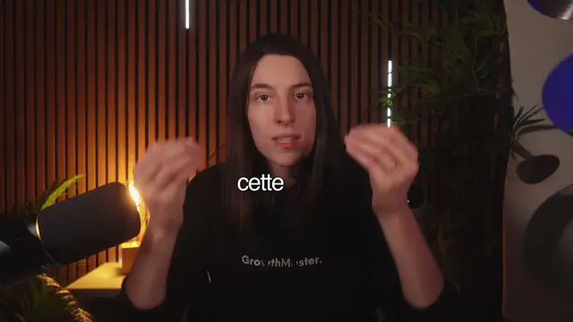 Storyboard de l’intro de la VSL de Clara à 00:35
