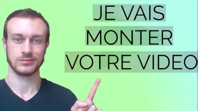 Miniature de la vidéo « Je vais effectuer un MONTAGE de QUALITÉ sur vos vidéo (SD / HD / Full HD / 4K / ...) »