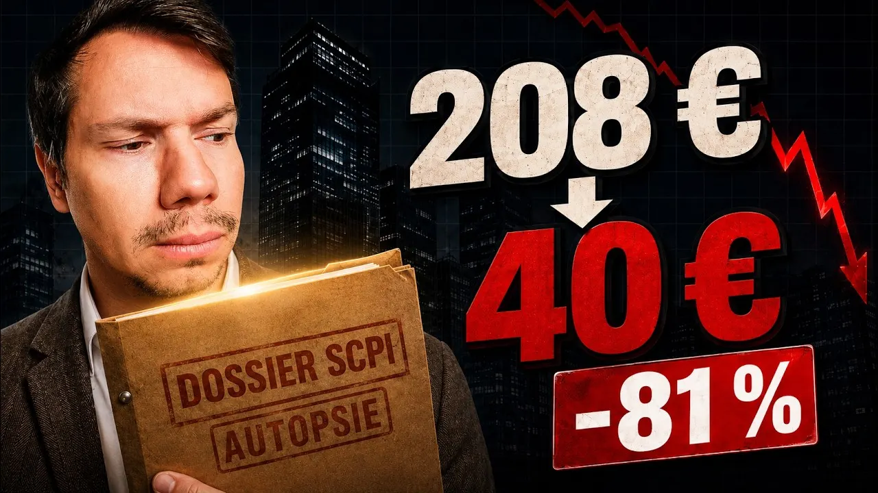 Miniature de la vidéo « PRIMOPIERRE : autopsie d'une SCPI SUSPENDUE (208 € → 36 €) »
